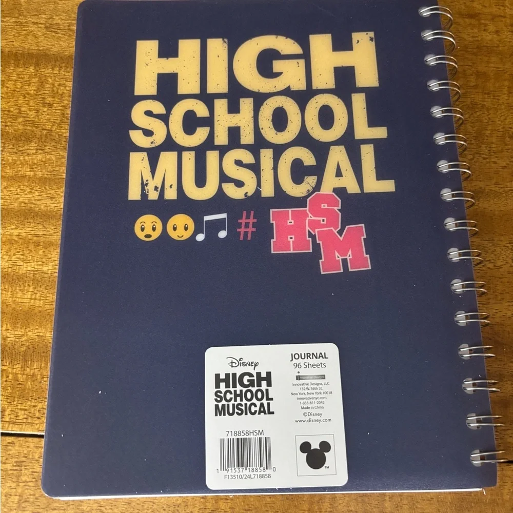 Disney Channel High School Musical Tabbed Notebook